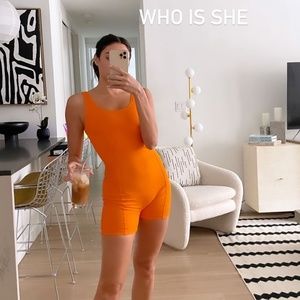 Orange Year Of Ours JOHANNA ONESIE jumpsuit